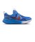 ナイキ（NIKE）ジュニアスポーツシューズ ベルクロ ベルト付き スニーカー コズミック ランナー スウッシュ PS ブルー IQ9862-400