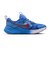 ナイキ（NIKE）ジュニアスポーツシューズ ベルクロ ベルト付き スニーカー コズミック ランナー スウッシュ PS ブルー IQ9862-400