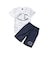 チャンピオン（CHAMPION）ジュニア Tシャツ アンド ショーツセット CK-DSW04 010
