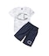 チャンピオン（CHAMPION）ジュニア Tシャツ アンド ショーツセット CK-DSW04 010