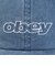 オベイ（OBEY）帽子 SLANTED 6パネル STRAPBACK キャップ 100580438NVYO26P