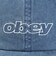 オベイ（OBEY）帽子 SLANTED 6パネル STRAPBACK キャップ 100580438NVYO26P
