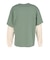 エクストララージ（XLARGE）ロンT レイヤード 長袖Tシャツ 101261011011-GREEN