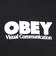 オベイ（OBEY）グローバルシステムズ 半袖Tシャツ 165264303BLKO26P