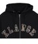 エクストララージ（XLARGE）CAMO PATCH ジップアップ フーディトレーナー 101261012012-BLACK