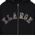 エクストララージ（XLARGE）CAMO PATCH ジップアップ フーディトレーナー 101261012012-BLACK