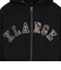 エクストララージ（XLARGE）CAMO PATCH ジップアップ フーディトレーナー 101261012012-BLACK