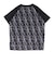 プーマ（PUMA）ジュニア TAD ESS AOP ポリ Tシャツ&ショートパンツ 上下セット 694286 01 BLK