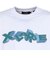 エクストララージ（XLARGE）ロンT 3Dロゴ 長袖Tシャツ 101261011010-WHITE