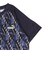 プーマ（PUMA）ジュニア TAD ESS AOP ポリ Tシャツ&ショートパンツ 上下セット 694286 16 NVY