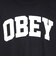 オベイ（OBEY）カレッジエイト 半袖Tシャツ 163303941BLKO26P