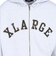 エクストララージ（XLARGE）CAMO PATCH ジップアップ フーディトレーナー 101261012012-ASH