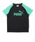 プーマ（PUMA）ジュニア ESS NO. 1 ロゴ ポリ 半袖Tシャツ&ショーツ 上下セット 687868 51 BLK