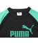 プーマ（PUMA）ジュニア ESS NO. 1 ロゴ ポリ 半袖Tシャツ&ショーツ 上下セット 687868 51 BLK