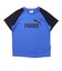プーマ（PUMA）ジュニア ESS NO. 1 ロゴ ポリ 半袖Tシャツ&ショーツ 上下セット 687868 16 NVY