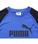 プーマ（PUMA）ジュニア ESS NO. 1 ロゴ ポリ 半袖Tシャツ&ショーツ 上下セット 687868 16 NVY