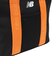 ニューバランス（new balance）クーラートートバッグ 黒×オレンジ 10L AC2887EBSZ 保冷バッグ 保温バッグ トートバッグ