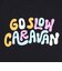 ゴースローキャラバン（GOSLOWCARAVAN）USAコットン ビッグ半袖Tシャツ 361931 BLK