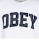 オベイ（OBEY）COLLEGIATE STANDARD 半袖Tシャツ 163303941WHTO26P