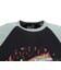 ゴースローキャラバン（GOSLOWCARAVAN）USAコットン gscWORLD 8分袖 ベースボール Tシャツ 361906 GRN