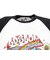 ゴースローキャラバン（GOSLOWCARAVAN）USAコットン gscWORLD 8分袖 ベースボール Tシャツ 361906 BLK