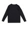 デュアリグ（DUARIG）ドライプラスクール ドットメッシュ Vネック長袖シャツ 6S0001-WAUW-891GC BLK