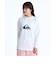 クイックシルバー（Quiksilver）ラッシュガード COMP ロゴ長袖サーフTシャツ 26SPQLY261013WHT