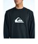 クイックシルバー（Quiksilver）ラッシュガード COMP ロゴ長袖サーフTシャツ 26SPQLY261013BLK