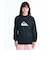 クイックシルバー（Quiksilver）ラッシュガード COMP ロゴ長袖サーフTシャツ 26SPQLY261013BLK