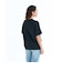ロキシー（ROXY）ALGAE サガラ刺繍ロゴ 半袖Tシャツ 26SPRST261095BLK