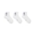ナイキ（NIKE）エブリデイ エレベーテッド アンクルソックス ストライプ 144 3足組 IH8533-901