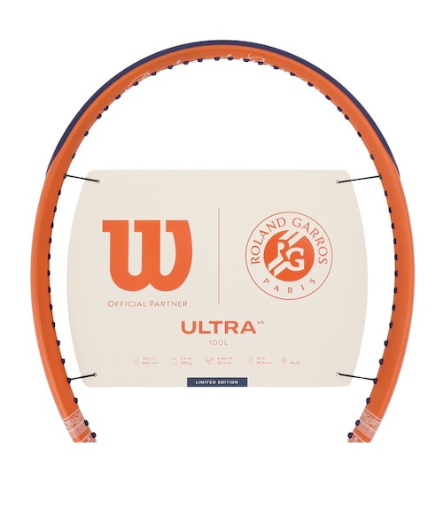 ウイルソン（Wilson）硬式用テニスラケット ULTRA 100L V5 Roland