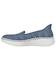 スケッチャーズ（SKECHERS）カジュアルシューズ SLIP-INS ウィルシャー BV-GLMR STP ブルーグレー 100823-SLT
