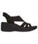 スケッチャーズ（SKECHERS）ストラップサンダル SLIP-INS パラレル ライト - サマー インバイト  ブラック 120012-BBK