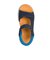 スケッチャーズ（SKECHERS）ジュニアストラップサンダル ボーイズ SLIP-INS レーザースプラッシュ ネイビー オレンジ 407014L-NVOR