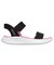 スケッチャーズ（SKECHERS）ジュニアストラップサンダル ガールズ SLIP-INS ブラック ピンク UF 3.0-HRMSA BRZ 303029L-…