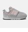 ニューバランス（new balance）キッズ スニーカー ボーイズ スポーツシューズ 574 フックアンドループ グレー ピンク NW574PKW