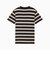 プーマ（PUMA）キッズ ESS エレベーテッド ストライプド 半袖 Tシャツ 694234 01 BLK