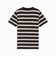 プーマ（PUMA）キッズ ESS エレベーテッド ストライプド 半袖 Tシャツ 694234 01 BLK