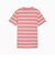 プーマ（PUMA）キッズ ESS エレベーテッド ストライプド 半袖 Tシャツ 694234 25 PNK