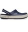 クロックス（crocs）サンダル クロックバンド ヘリテージ クロッグ ネイビー 213224-410