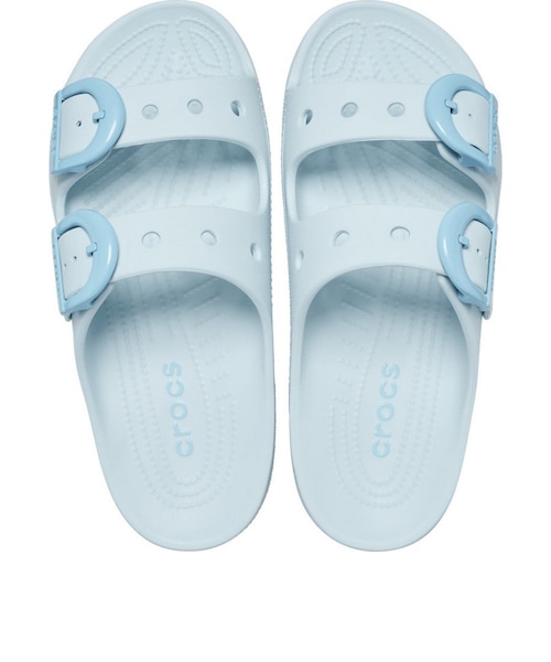 クロックス（crocs）サンダル サタデー エナメル バックル サンダル