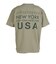 マンハッタンポーテージ（ManhattanPortage）ショートスリーブTシャツ 26SS-MP-M646 L.KHK