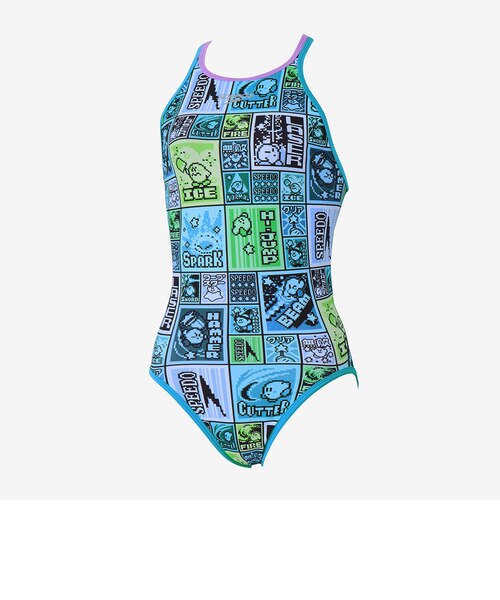 スピード（SPEEDO）競泳水着 レディース 水泳 カービィ ドットブロック