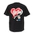 ベンデイビス（BEN DAVIS）半袖Tシャツ ハートEMB 26580011-BLK