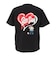 ベンデイビス（BEN DAVIS）半袖Tシャツ ハートEMB 26580011-BLK