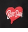 ベンデイビス（BEN DAVIS）半袖Tシャツ ハートEMB 26580011-BLK