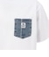 ベンデイビス（BEN DAVIS）半袖Tシャツ デニムポケット 26580007-WHT