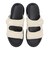 ストラップサンダル FREE'N EASY ベージュ ブラック GES SK-320 LINEN/BLACK