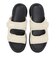 ストラップサンダル FREE'N EASY ベージュ ブラック GES SK-320 LINEN/BLACK